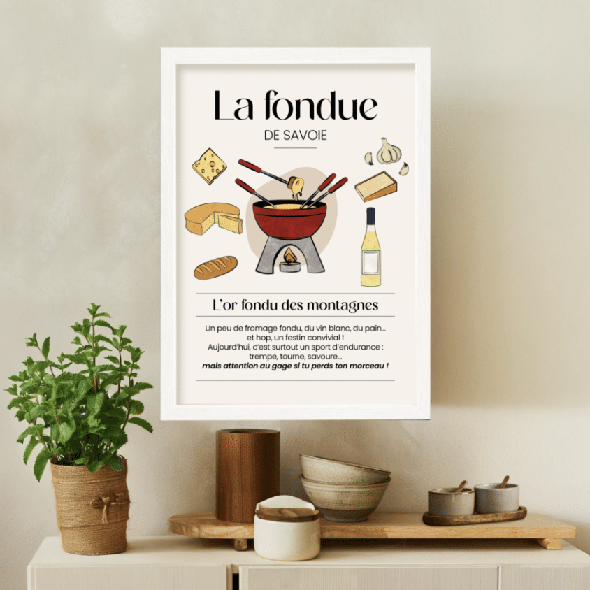Affiche Fondue – Image 3