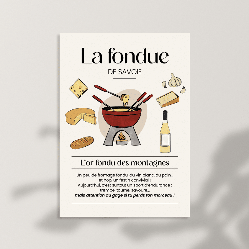 Affiche Fondue – Image 2