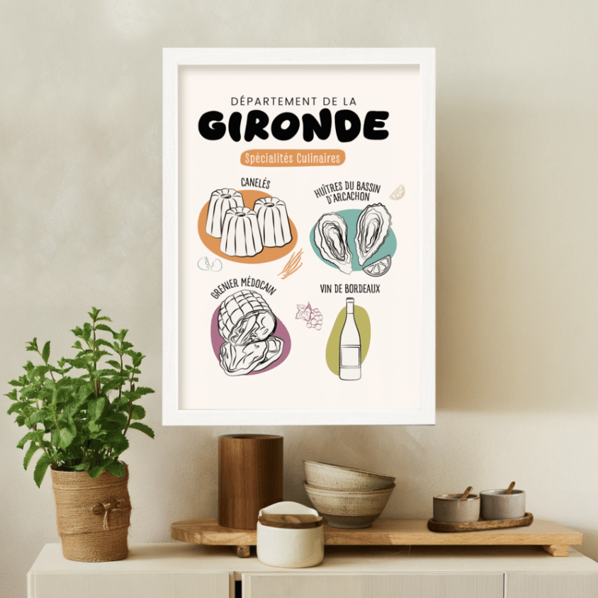 Affiche Gironde Colorée – Image 4
